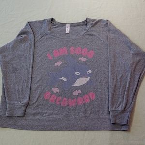 3/4 sleeve sleep shirt